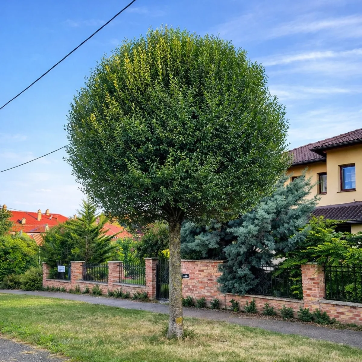 Gömb Csepleszmeggy 250 cm „Prunus fruticosa Globosa” (Konténeres díszfaáru)