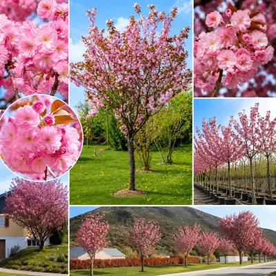Japán díszcseresznye 200cm “Prunus serrulata Kanzan” (konténeres díszfaáru)
